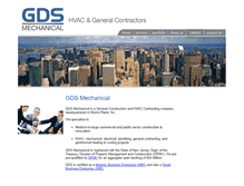 Tablet Screenshot of gdsmechanical.com